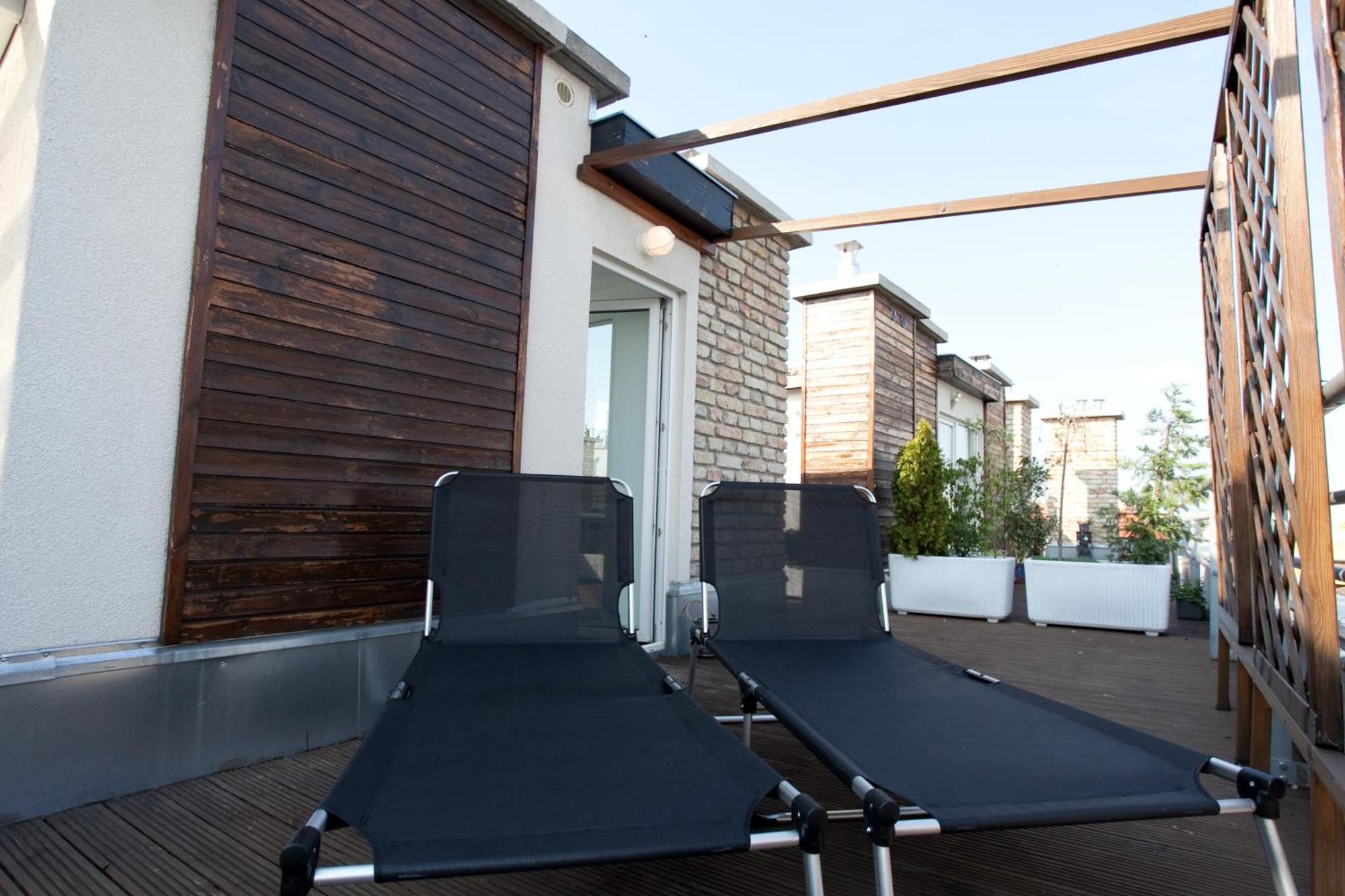 Budapest Terrace Apartment Exterior foto
